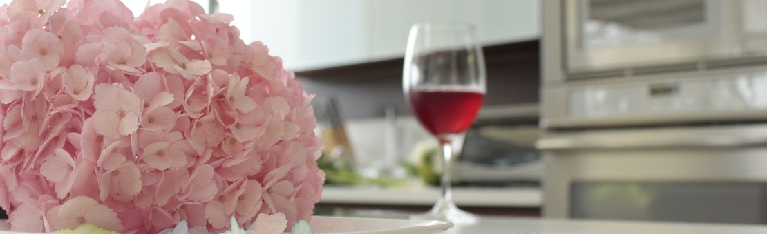 Blush Pink Hydrangea stems
